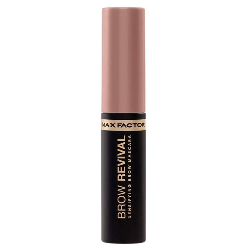 Max Factor Brow Revival Eyebrow Mascara/ 001 Dark Blonde Produs pentru sprancene cu uleiuri si fibre, blond inchis