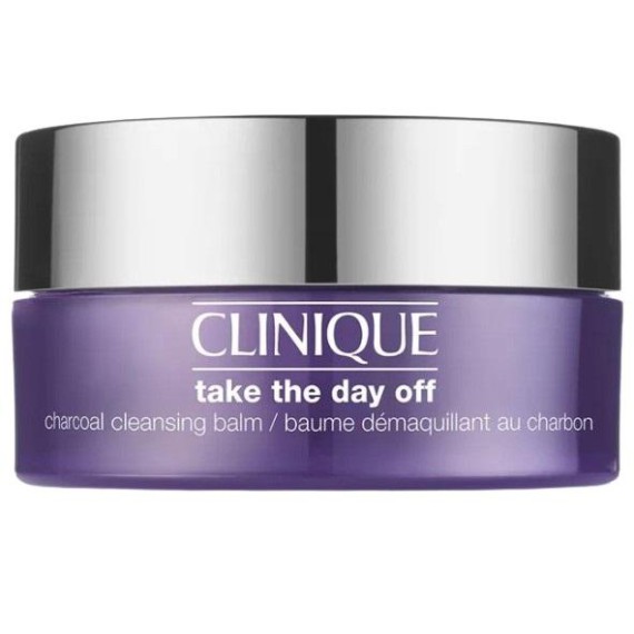 Clinique Take The Day Off Charcoal Cleansing Balm Balsam facial de curățare cu cărbune activat pentru ten gras și mixt