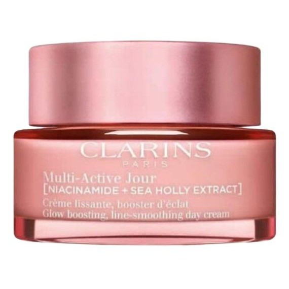 Clarins Multi Active day Cream All Skin types NEW Formula Crema de fata luminoasa antirid pentru toate tipurile de ten