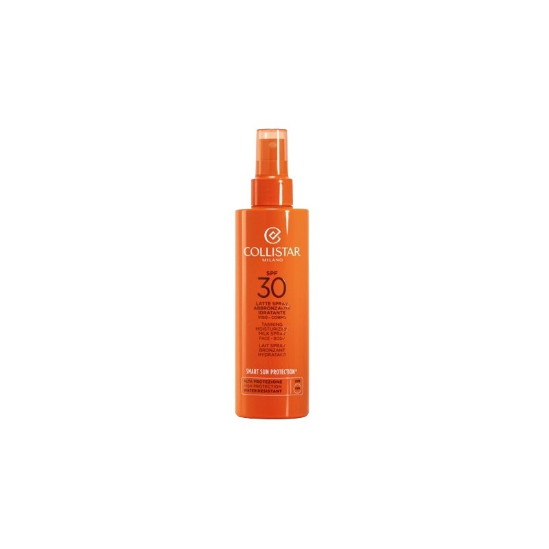 Collistar Sun Moisturizing Milk Spf 30 Lapte de protectie solara Tester, Volum 200 ml