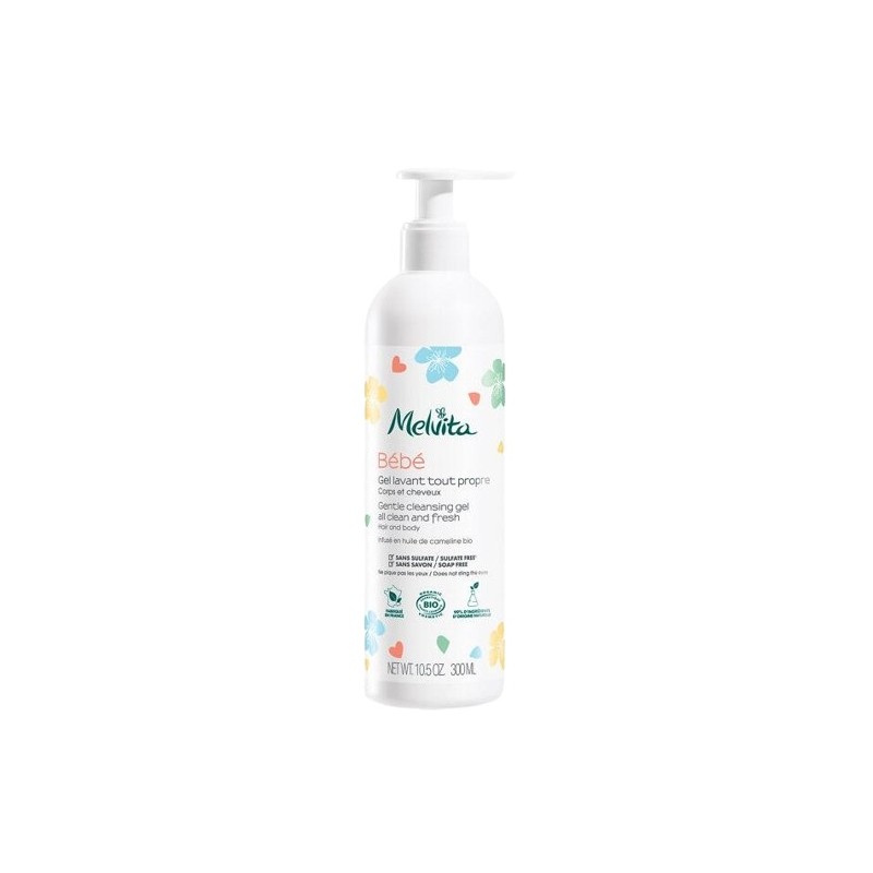 Melvita Baby Shower Gel de dus pentru bebelusi fara ambalaj