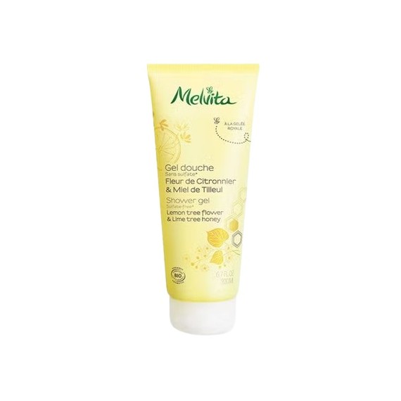 Melvita Lemon Tree Flower & Lime Tree Honey Gel de dus fara ambalaj