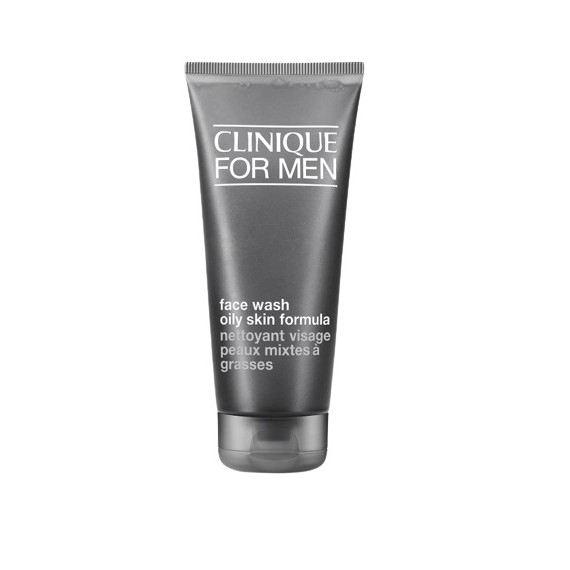 Clinique For Men Oily Skin Face Wash Spumă de curățare pentru bărbați, pentru ten gras