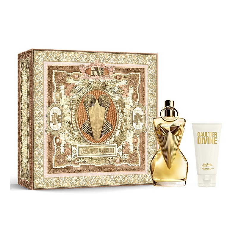 Jean Paul Gaultier Gaultier Divine Set cadou pentru femei Volum EDP 100 ml + 75 ml loțiune de corp + EDP 10 ml