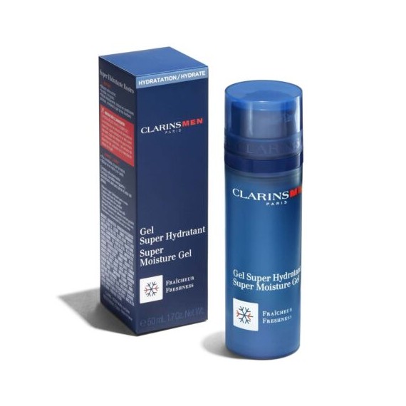 Clarins Men Super Moisture Gel Gel hidratant de față