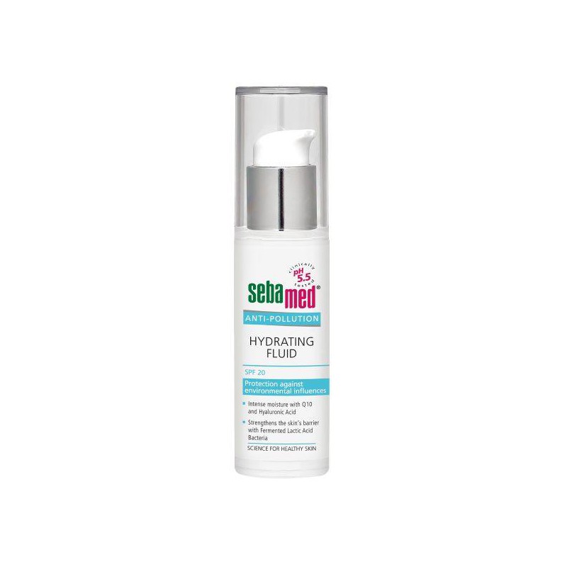 Sebamed Fluid hidratant anti-poluare SPF20