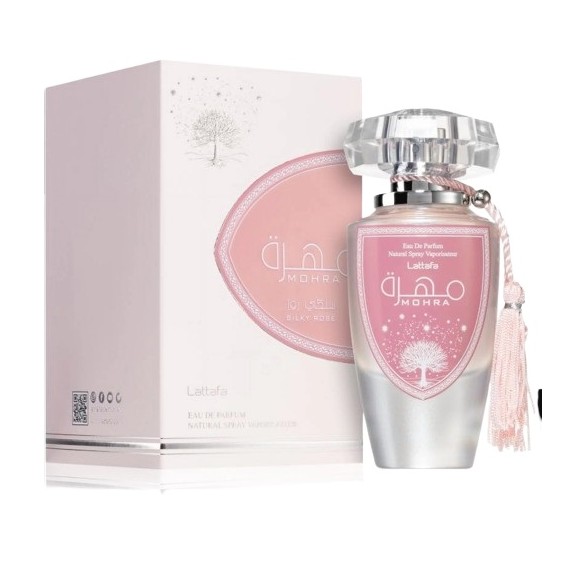 Lattafa Mohra Silky Rose Eau de Parfum pentru femei EDP