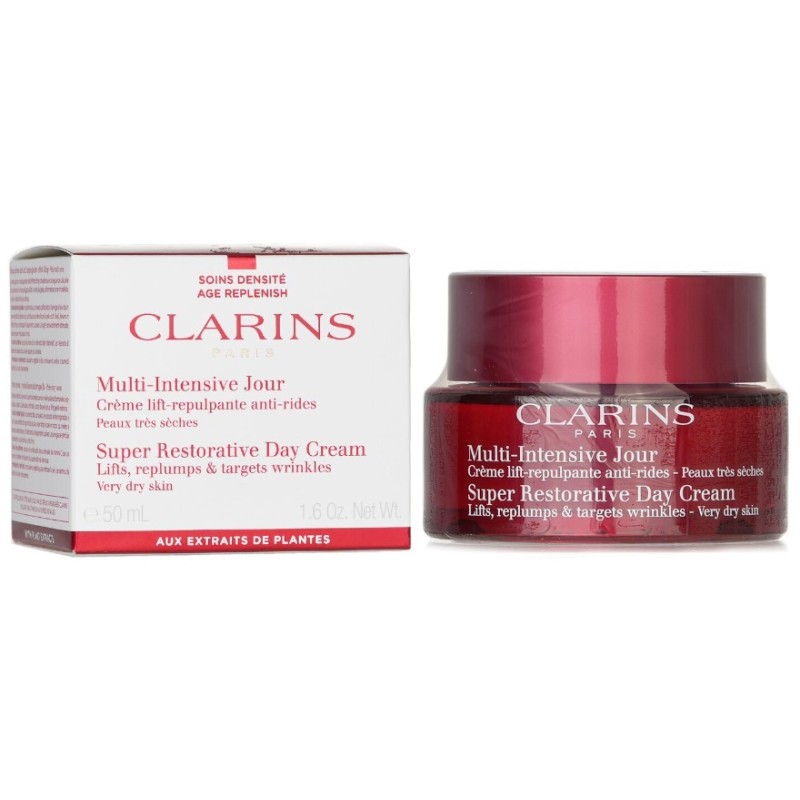 Clarins Super Restorative Day Cream Cremă de zi antirid pentru ten matur pentru toate tipurile de ten