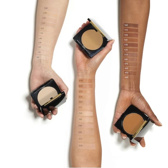 Lancome Dual Finish Powder Foundation 220 Buff II (C) Pudră de față multifuncțională Tester