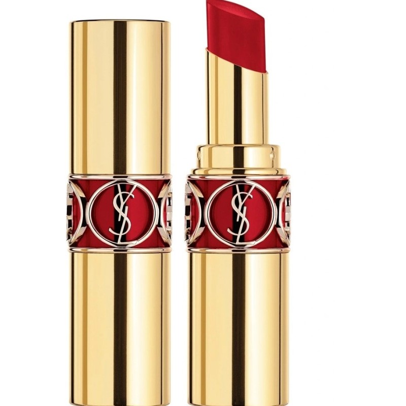 YSL Rouge Volupte Shine 80 Chili Tunique Ruj Tester, Volum 80 Chili Tunique