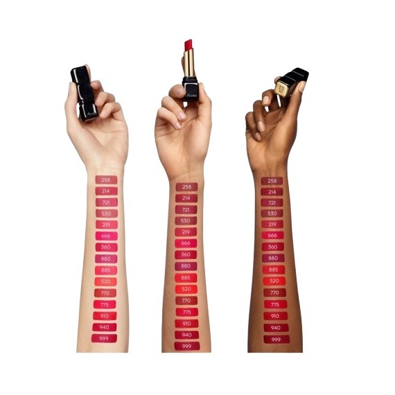 Ruj Guerlain Kiss Kiss Tender Mat Tester