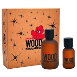 Set cadou Dsquared Original Wood pentru bărbați - Image 1