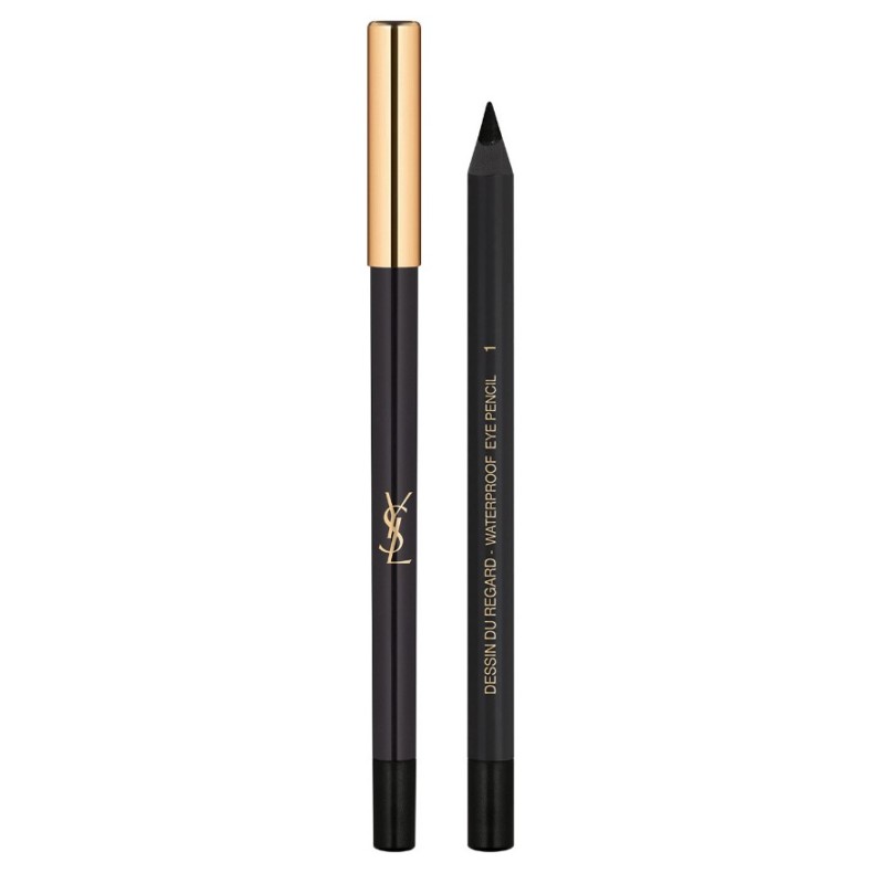 YSL Dessin Du Regard Waterproof Nº1 Crema de ochi rezistenta la apa Tester Volum Nº01 Black