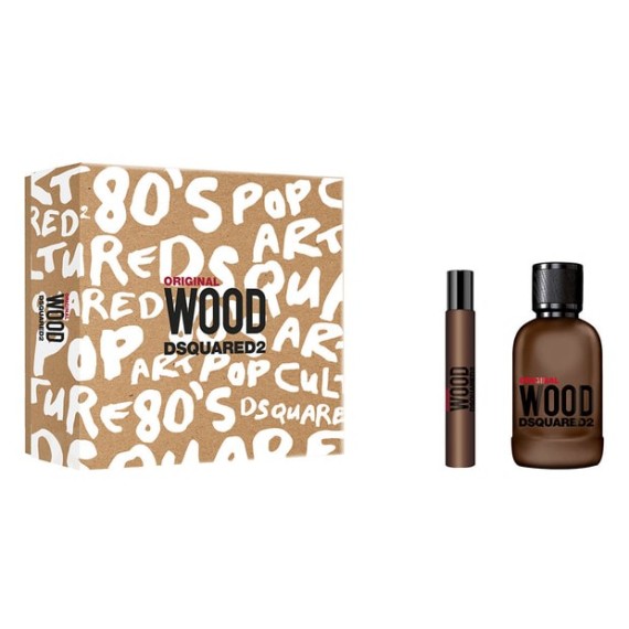 Set cadou Dsquared Original Wood pentru bărbați