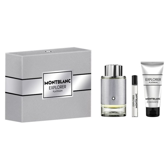 Set cadou Mont Blanc Explorer Platinum pentru bărbați