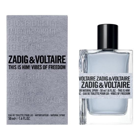Zadig & Voltaire This is Him Vibes of Freedom EDT