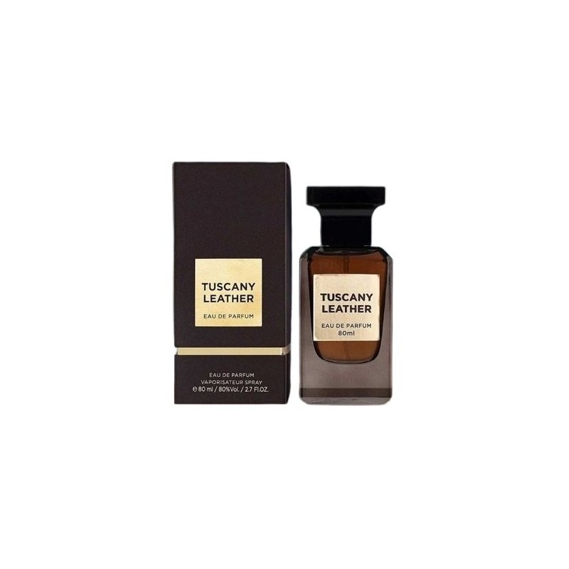 Fragrance World Tuscany Leather Unisex Eau de Parfum EDP Volum 80 ml
