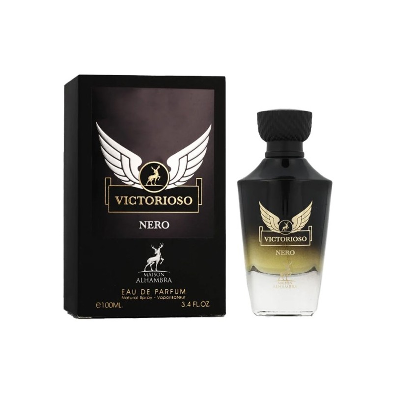 Maison Alhambra Victorioso Victory Nero Eau de Parfum pentru bărbați EDP