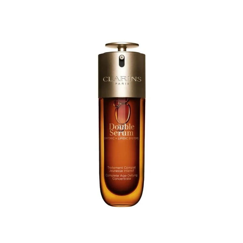Clarins Double Serum Ser intensiv de față anti-îmbătrânire Volum 50 ml