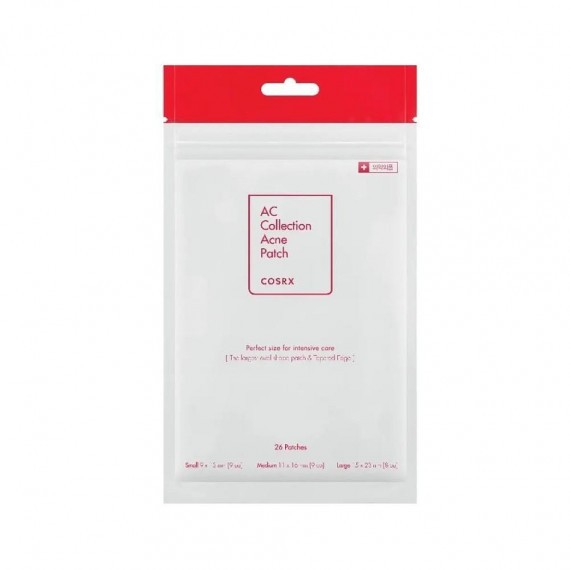 Cosrx Clear Fit Master Patch, 18 plasturi plasturi transparente pentru pielea cu probleme