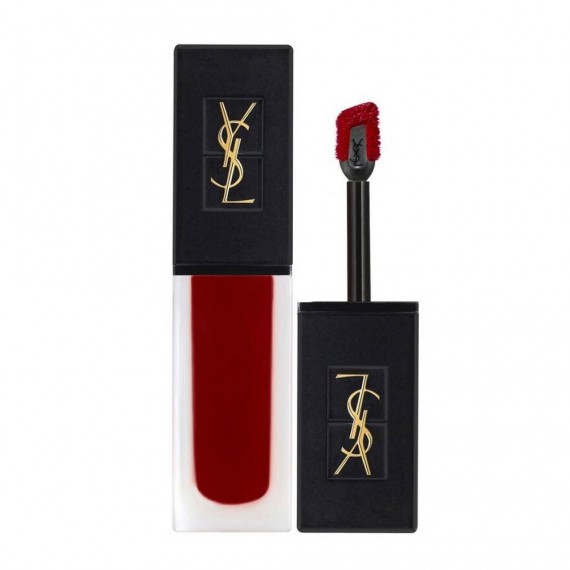 Ruj lichid YSL Tatouage Couture Velvet Cream 212 Rouge Rebel cu efect mat