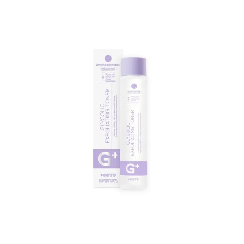 Ootd Glycolic Exfoliating Toner pentru față Volum 250 ml