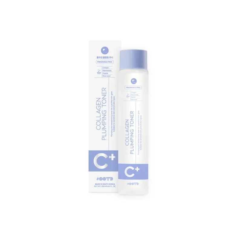 Ootd Collagen Plumping Tonic pentru față Volum 250 ml
