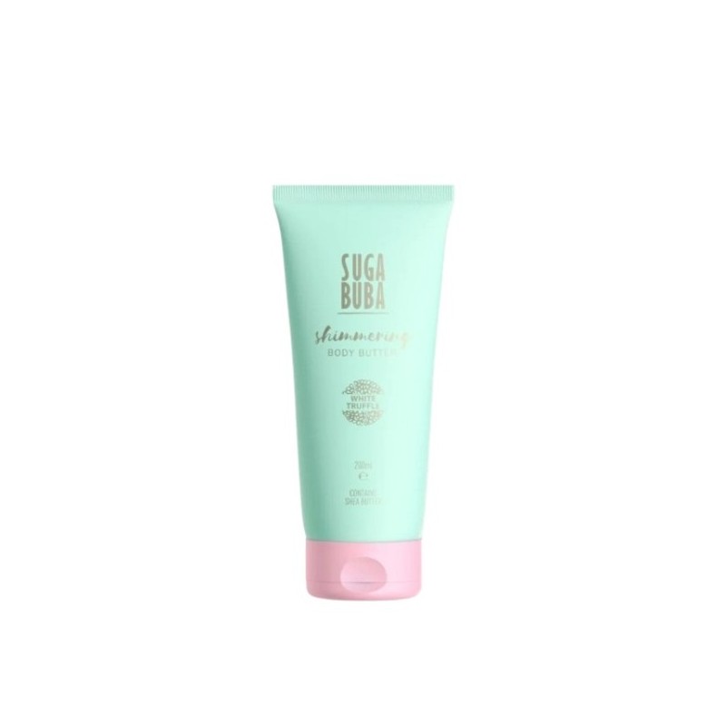 Suga Buba Tube Shimmering Body Butter Ulei de corp strălucitor cu trufe albe Volum 200 ml
