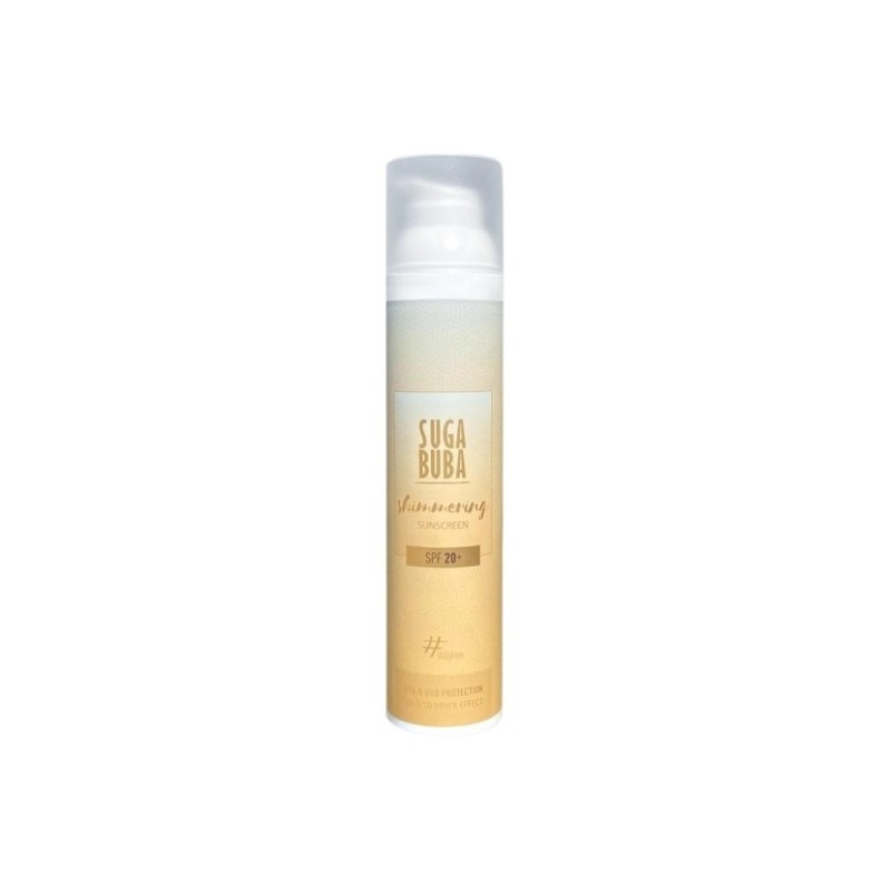 Suga Buba Shimmering Sunscreen SPF 20+ Loțiune de protecție solară cu efect strălucitor