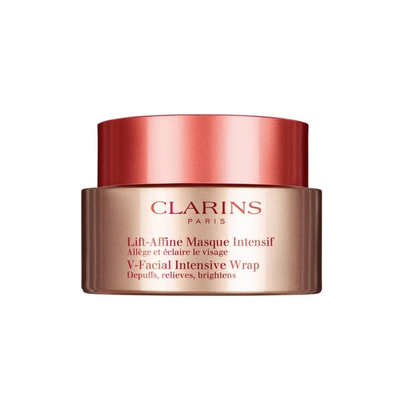 Clarins V-Facial Intensive Wrap Mască de față iluminatoare Volum 75 ml