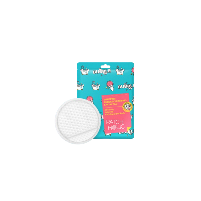 PATCH HOLIC Whipping Bubble Cleansing Facial Pads Tampon de curățare facială