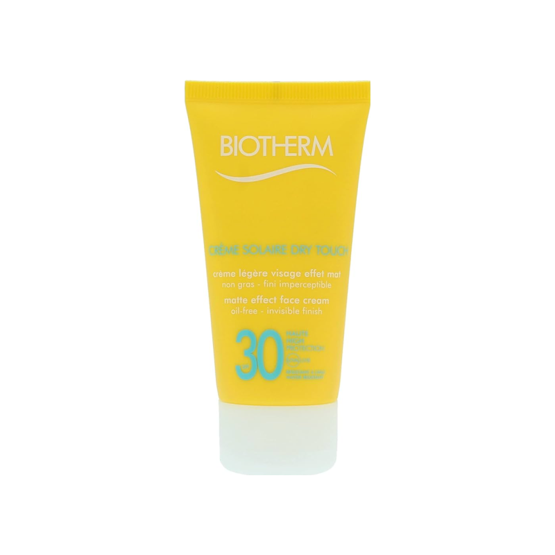 Biotherm Creme Solaire Dry Touch Face SPF 30 Loțiune solară cu efect matifiant Tester