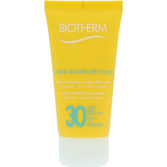 Biotherm Creme Solaire Dry Touch Face SPF 30 Loțiune solară cu efect matifiant Tester