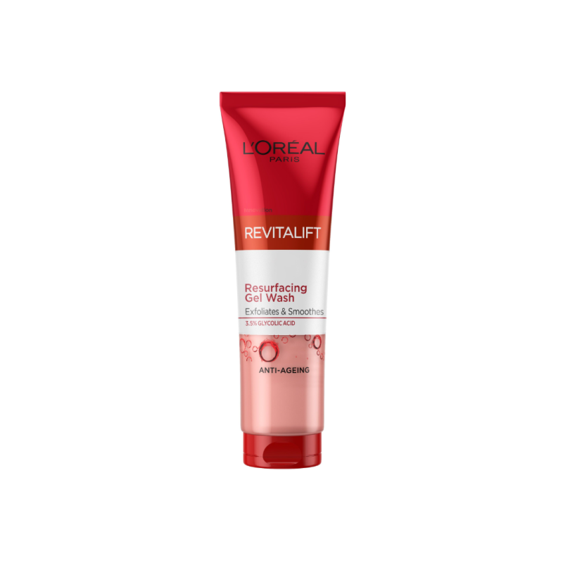 L'Oreal Paris Revitalift Gel Wash Gel de față exfoliant glicolic