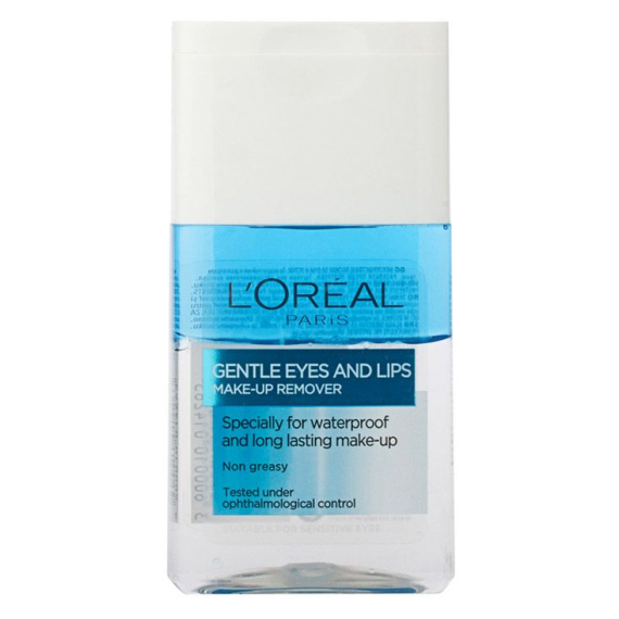 L'Oreal Paris Gentle Eyes and Lips Make-Up Remover Loțiune de curățare pentru ochi și buze
