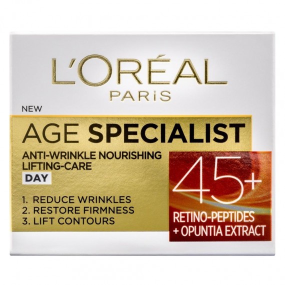 L'oreal Paris Age Specialist Anti-Wrinkle 45+ Cremă de zi