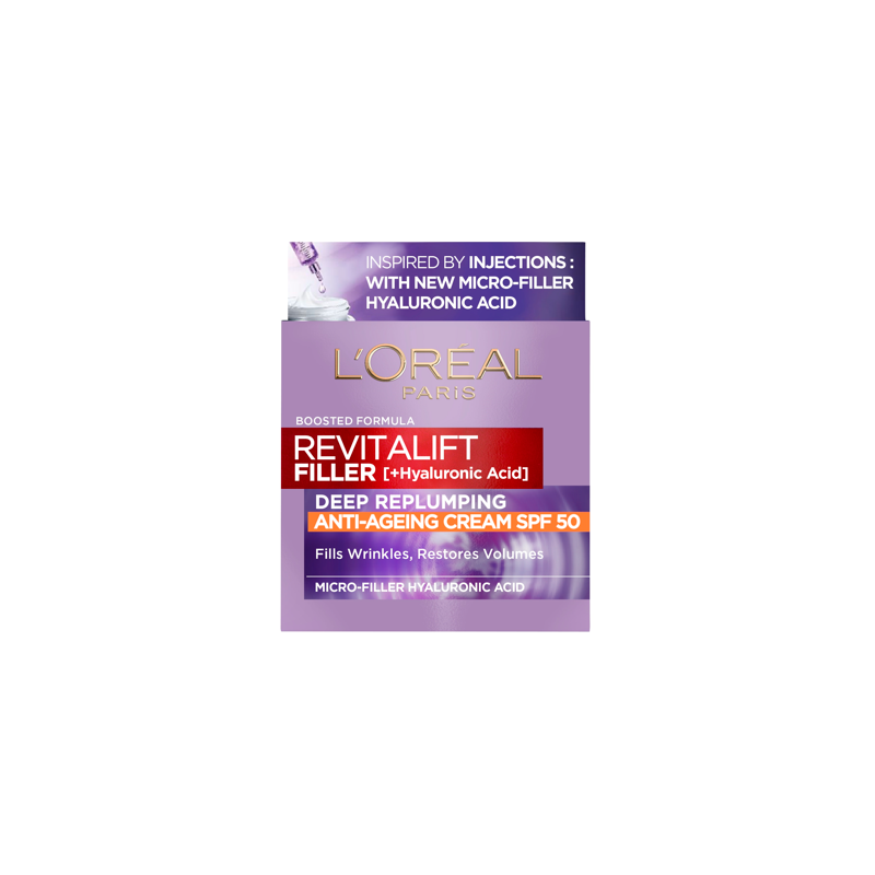 L'Oreal Paris Revitalift Filler SPF50 Cremă de zi pentru față