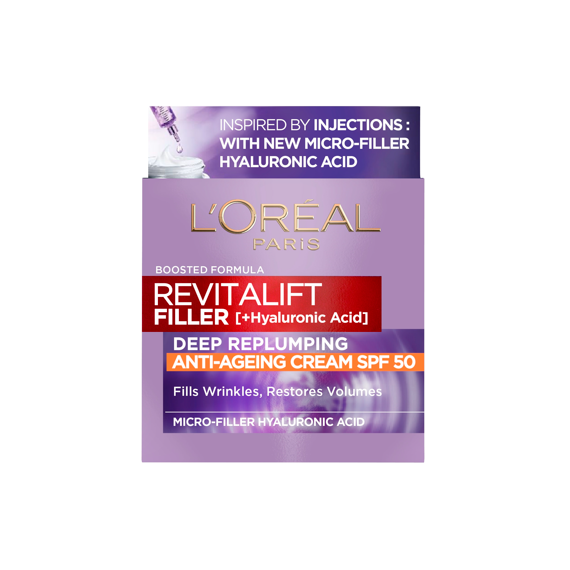 L'Oreal Paris Revitalift Filler SPF50 Cremă de zi pentru față