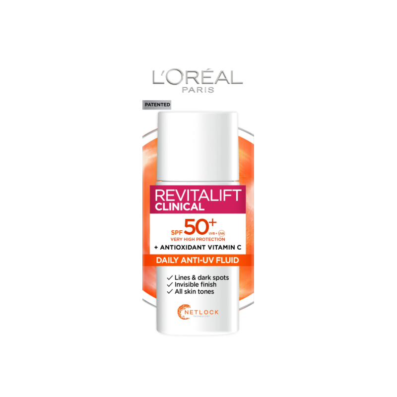 L'Oreal Paris Revitalift Clinical Vitamina C SPF50+ Crema de fata de zi