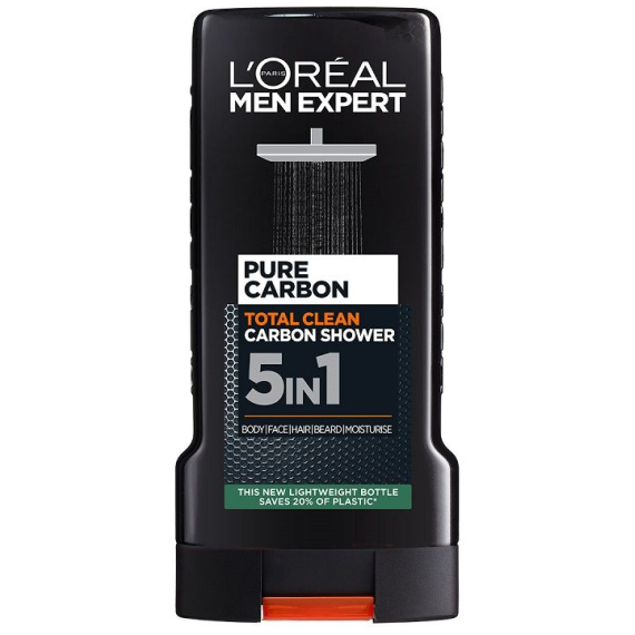 L'Oreal Paris Men Expert Pure Carbon Shower Gel Gel de duș pentru bărbați