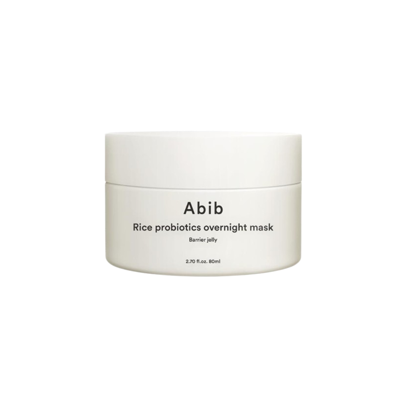 ABIB Rice Probiotics Overnight Mask Barrier Jelly Mască gel de noapte pentru față