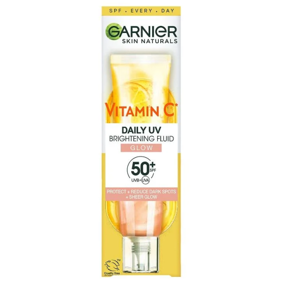 Garnier Skin Naturals Vitamina C SPF 50+ Fluid de zi pentru o piele radiantă