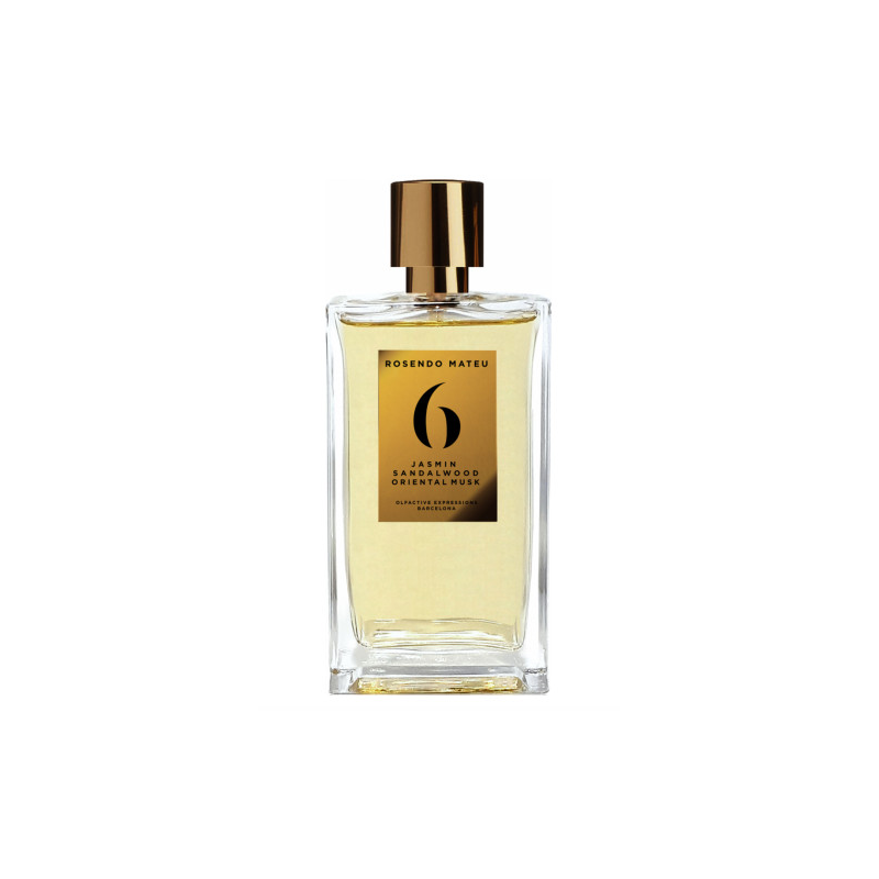 Rosendo Mateu Nº 6 Jasmin, Sandalwood, Oriental Musk Apă de parfum Unisex Tester EDP Volum 100 ml