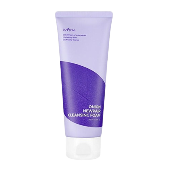 Isntree Onion Newpair Cleansing Foam Spumă de curățare pentru față
