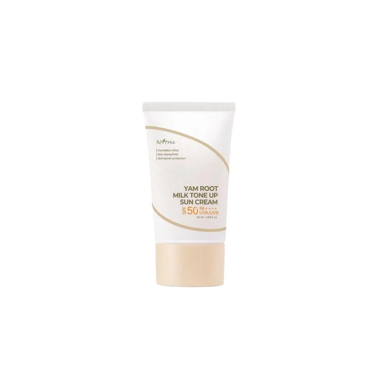 Isntree Yam Root Milk Tone Up Sun Cream SPF50+ PA++++ Cremă solară tonică pentru față