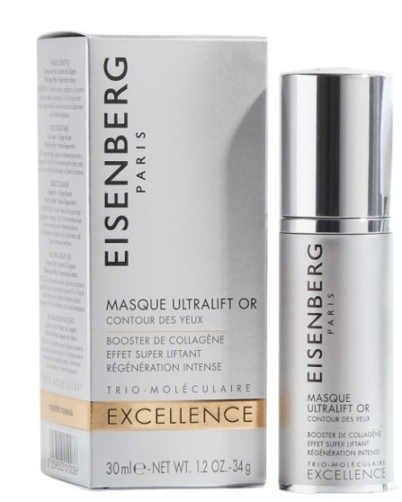 Eisenberg Excellence Gold Ultralift Mask Mască de lux ultra lifting pentru conturul ochilor cu aur
