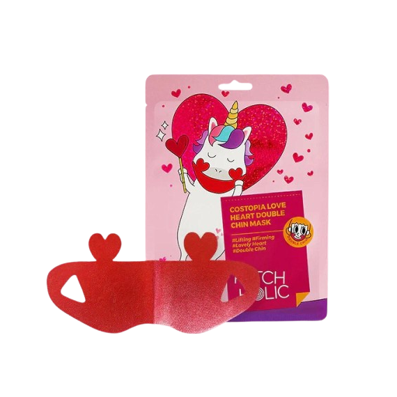 PATCH HOLIC Costopia Love Heart Double Chin Mask Mască pentru conturul feței