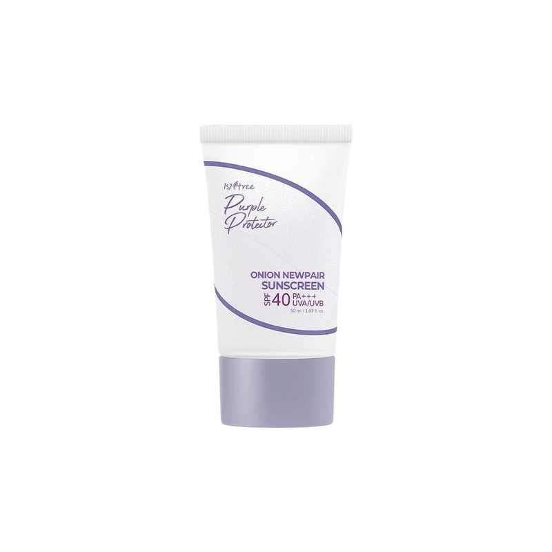Isntree Onion Newpair Sunscreen SPF40 PA+++ UVA/UVB Protecție solară pentru față