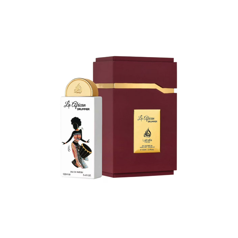 Lattafa Ladies Pride La African Drummer Apă de parfum pentru Femei EDP, Volum 100 ml