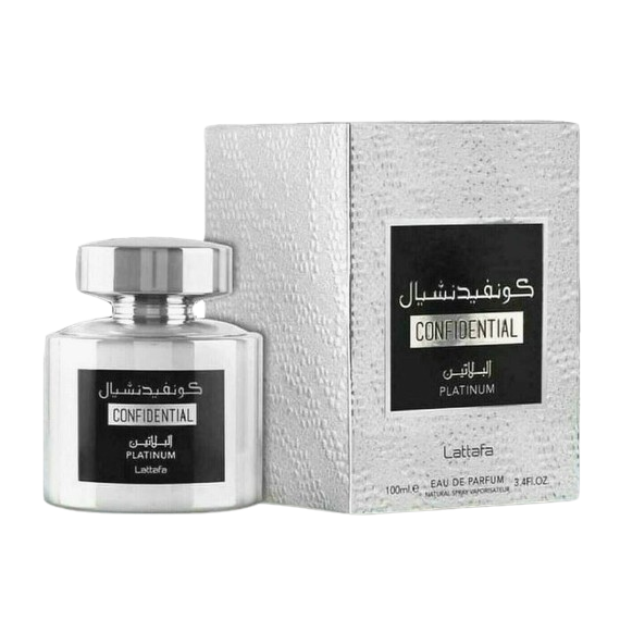 Lattafa Confidential Platinum Apă de parfum Unisex EDP